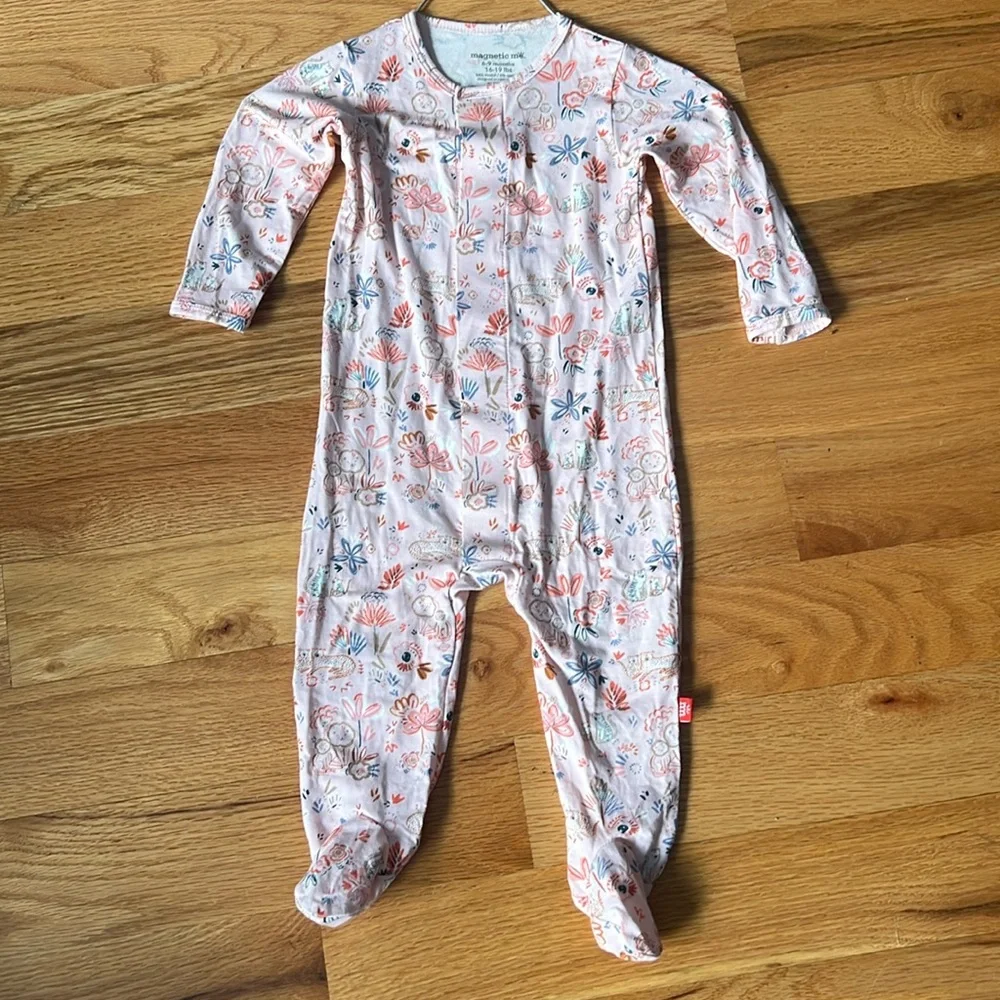 Magnetic Me Dandy Lions Modal Magnetic Jammies Size 6-9 month - Picture 1 of 2